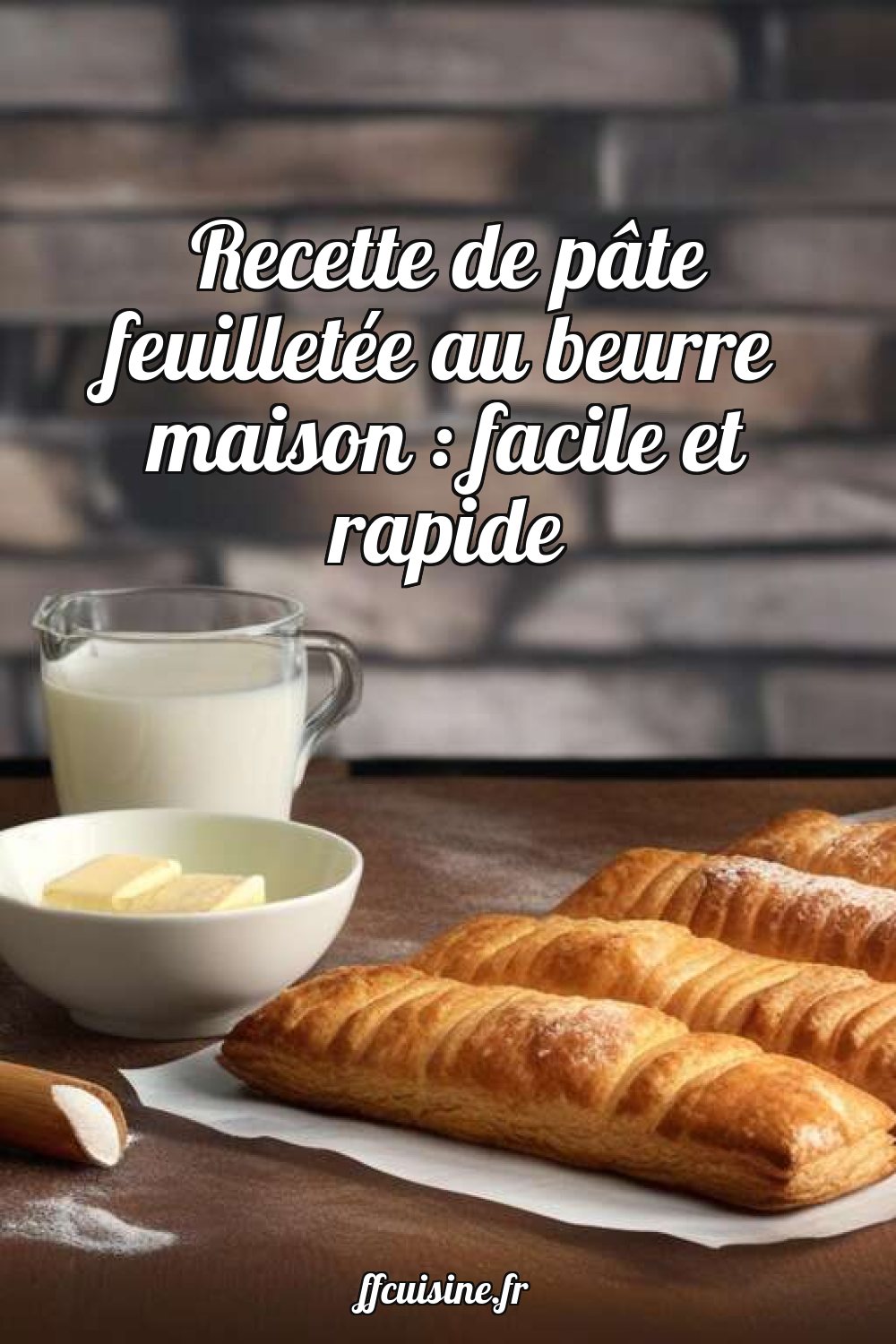 Recette de pâte feuilletée au beurre maison : facile et rapide