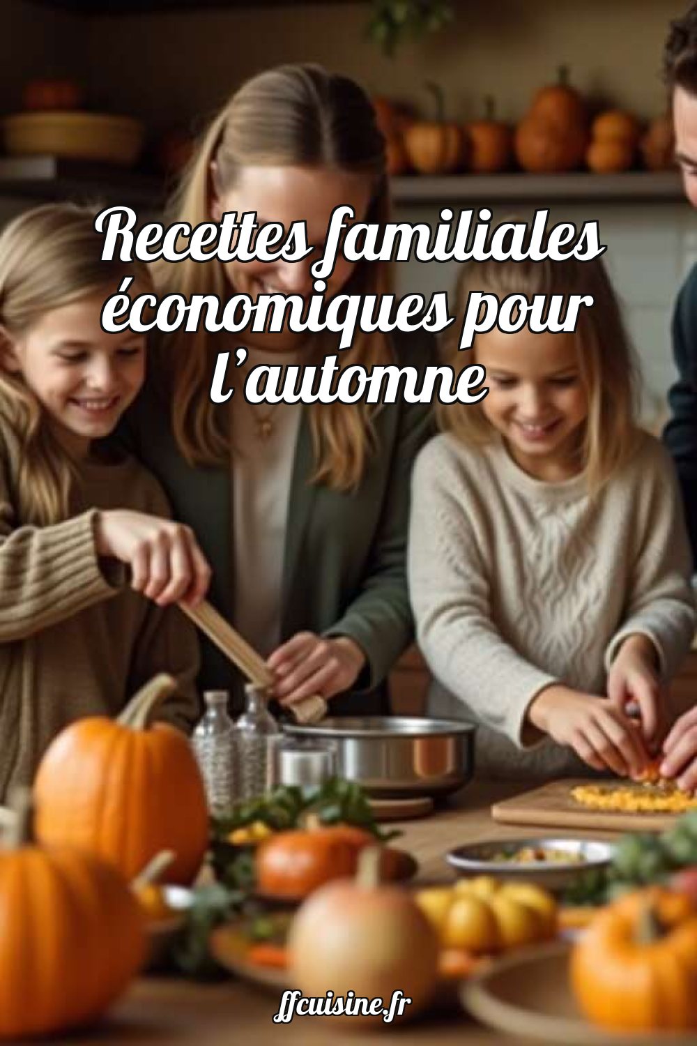 Recettes familiales économiques pour l'automne