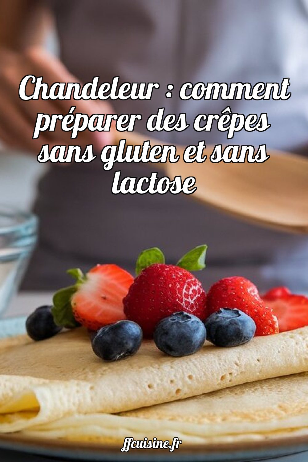 Crêpes sans gluten et sans lactose
