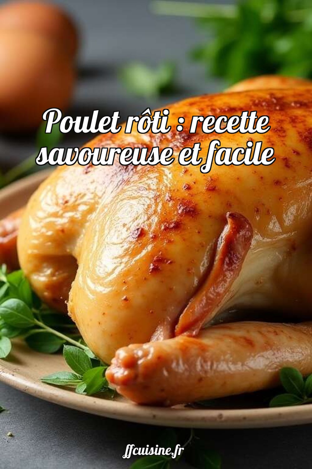 Poulet rôti : recette savoureuse et facile