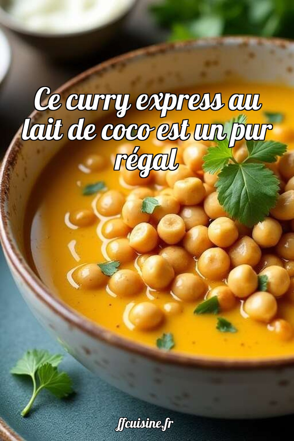 Ce curry express au lait de coco est un pur régal