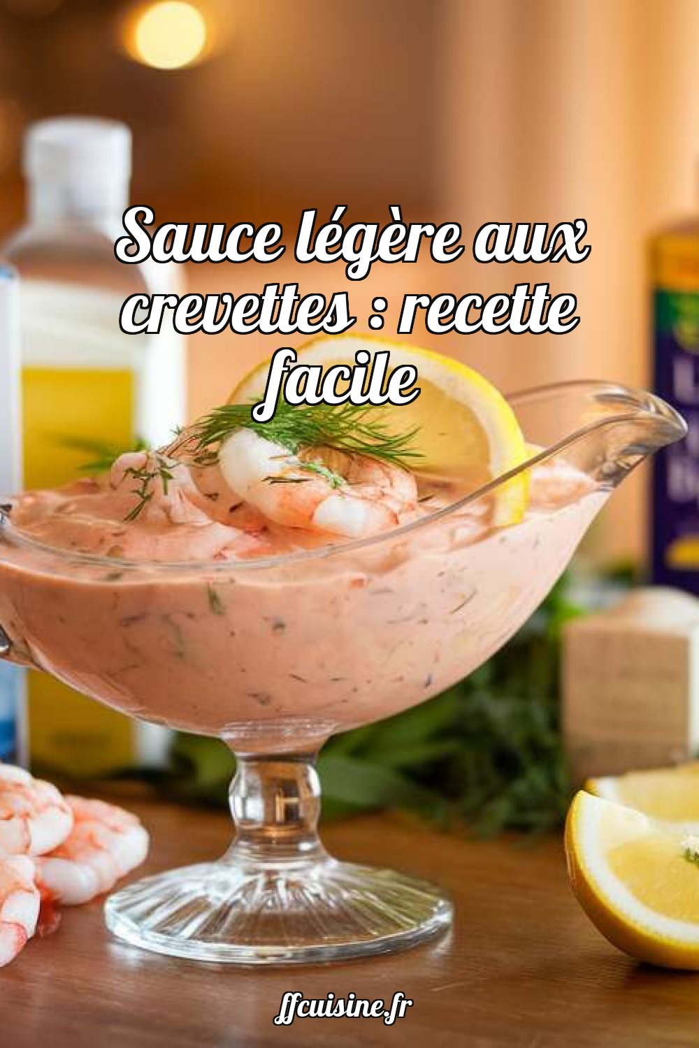 Sauce légère aux crevettes