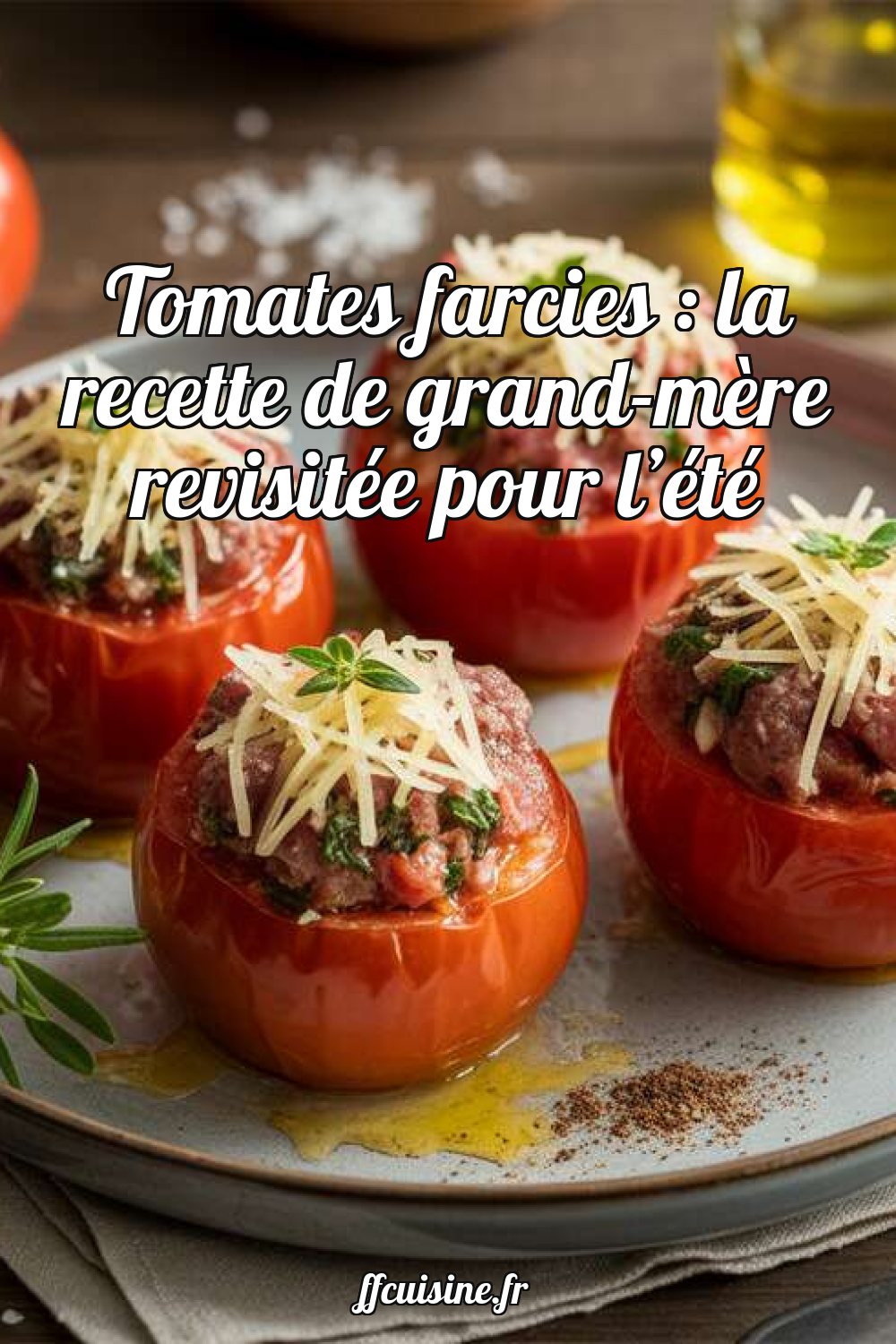 Tomates farcies : la recette de grand-mère revisitée pour l'été