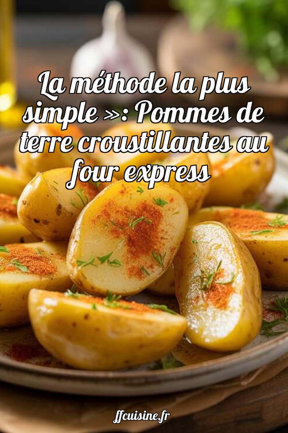 Pommes de terre croustillantes au four express