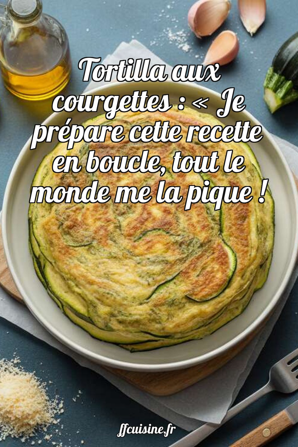 Tortilla aux courgettes